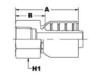 1215 Series Female Pipe Rigid NPTF Couplings - 2