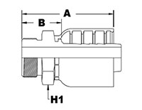 1227 Series Male O-Ring Boss Couplings - 2