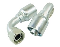 1273 Series Female Swivel 90 Degree (Metric) Elbows