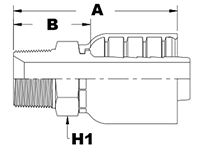 6024 Series Male Pipe API Couplings - 2