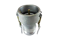 Type DA Female Coupler x Hose Shank<br>Cam and Groove Couplings - Vapor Recovery