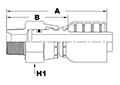 4023 Series Male Pipe Swivel NPTF Couplings - 2