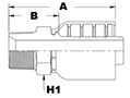 6024 Series Male Pipe API Couplings - 2